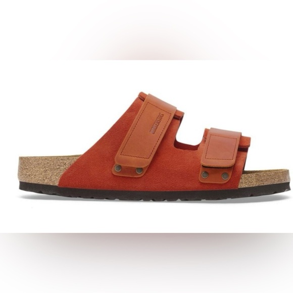 Birkenstock Uji Nubuck Suede Leather Sandals Size 8 NWT - Picture 3 of 16